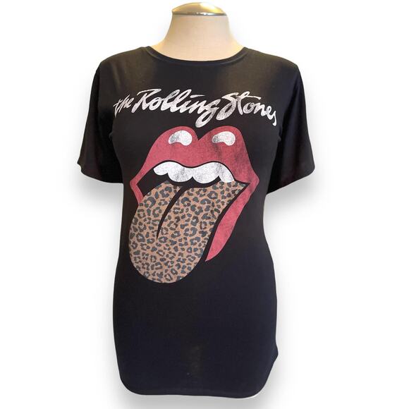 Torrid 2 (2X 18/20) Rolling Stones Leopard Tongue Rock Retro Concert T Shirt New - Picture 1 of 2